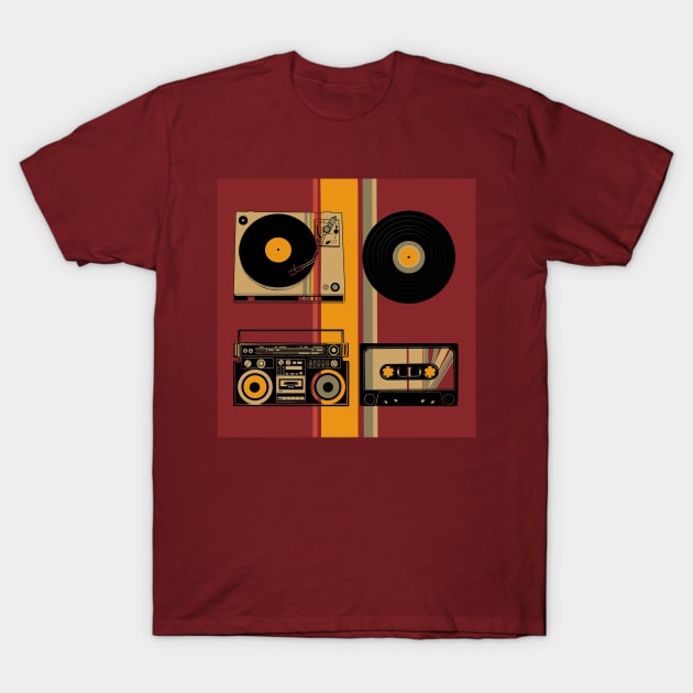 retro music T-Shirt by BekimART